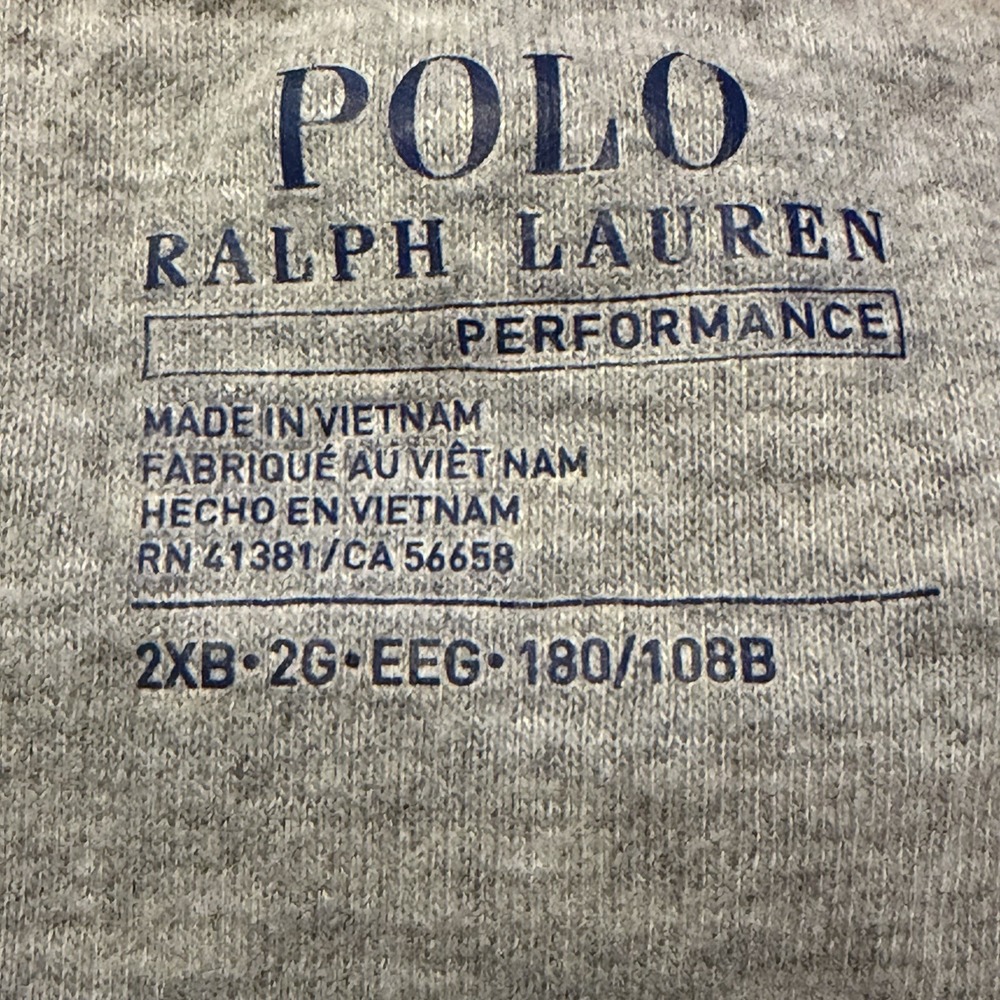 Polo Ralph Lauren Performance 1/4 Zip Pullover Pink Men's Size 2XB - Picture 3 of 9